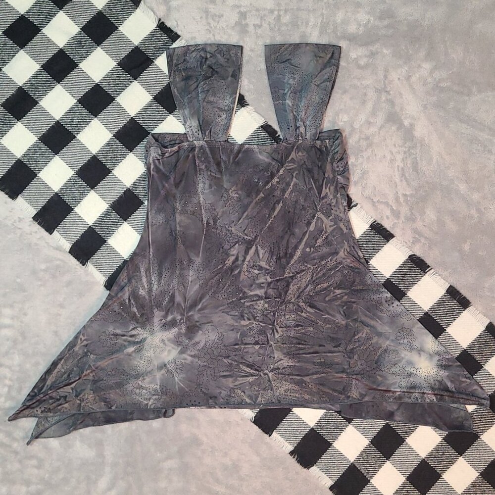Bongo Gray Patterned Tank Top - Picture 2 of 4